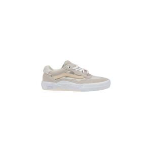 Vans Beige Suede Leather Athletic Women's Sneakers
